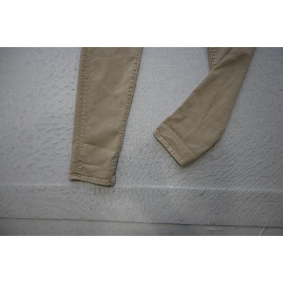 Lacoste Earnest Sewn Harlan Cigarette Leg Stretch Jeans Beige Womens Sz 29 x 32 - Picture 3 of 7